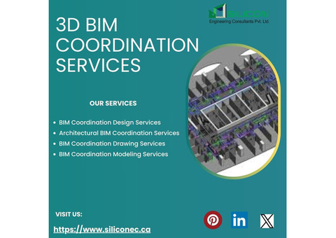 Get Best and Affordable 3D BIM Coordination Services In Canada