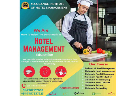 The Best Hotel Management Institute in Uttarakhand