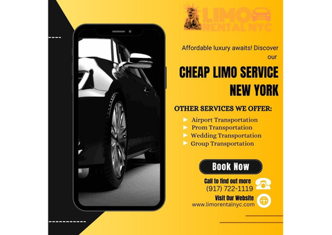 Cheap Limo Service New York