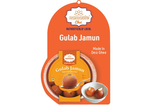 Experience Authentic Desi Ghee Gulab Jamun with Namaste Chai