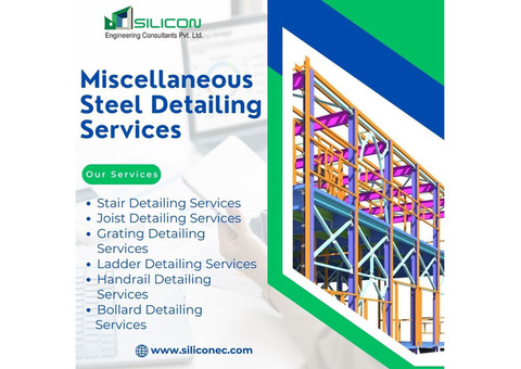 Miscellaneous Steel detailing Services available in San Francisco.