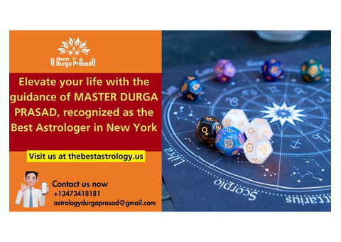 Elevate your life Master Durga Prasad,the Best Astrologer in New York