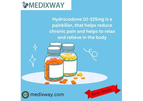 Buy Hydrocodone 10-325mg Pills Online | Medixway