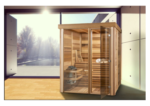 Indoor 550 Pure Cube Sauna - 3 Person - $10,130.00