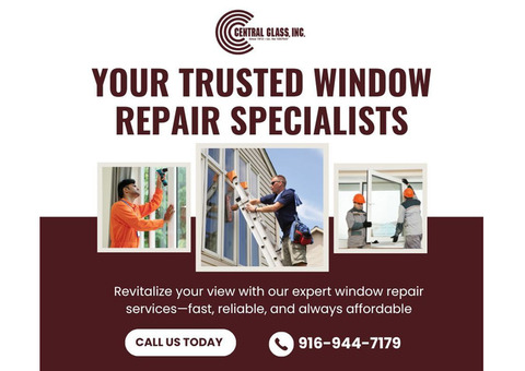 Your Trusted Window Repair Specialists: Call Us Today!