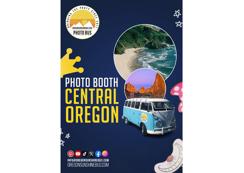 Photo Booth Central Oregon - Oregon Sunshine Bus