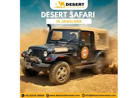 Best Jeep Safari in Jaisalmer | Desert Jeep Safari