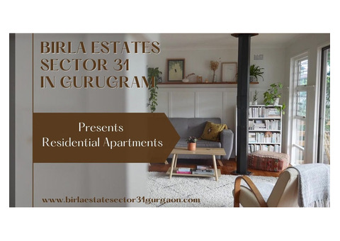 Birla Estates Sector 31 Gurgaon | Modern house Living