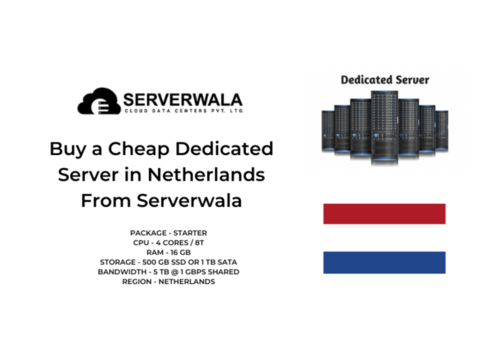 Buy a Cheap Dedicated Server in Netherlands From Serverwala