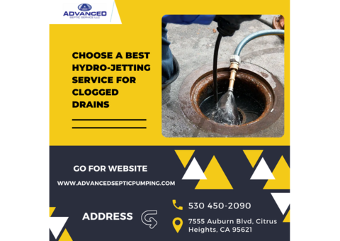 Choose Best Hydro-Jetting Service For  Clogged Drains