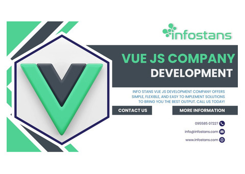 Vue JS Development Company: Info Stans