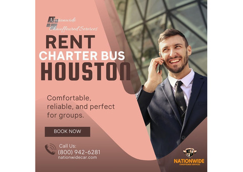 Rent Charter Bus Houston