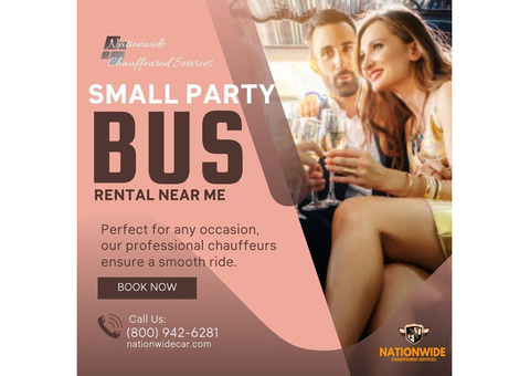 Small Party Bus Rental Near Me