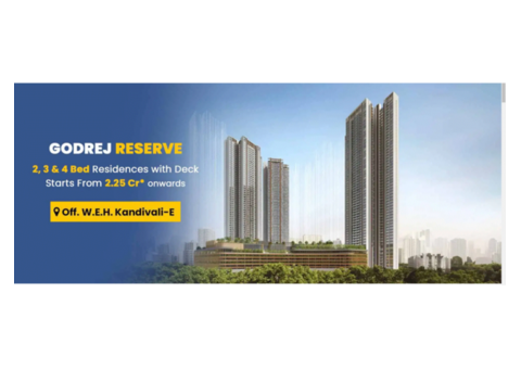 Godrej Reserve - Projects in Kandivali East, Mumbai