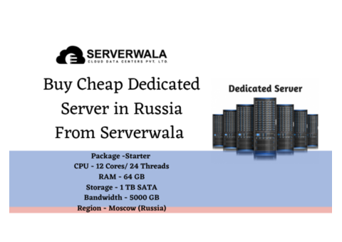 Buy Cheap Dedicated Server in Russia From Serverwala