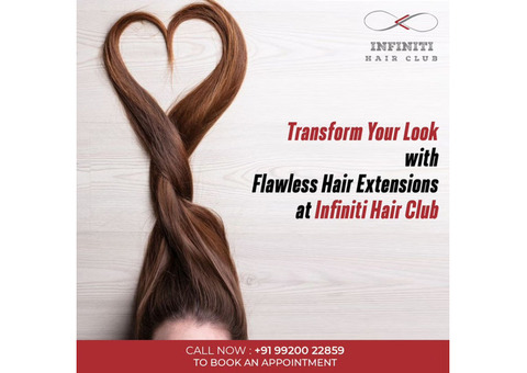 permanent hair extensions in mumbai | Infiniti Hair Club