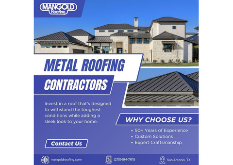 Metal Roofing Contractor in San Antonio