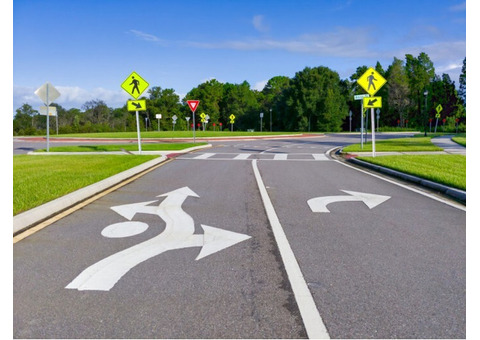 Durable and Visible Road Line Marking