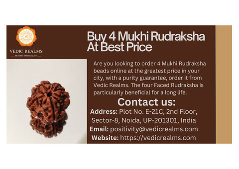 Buy 4 Mukhi Rudraksha At Best Price