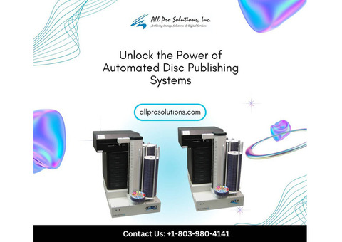 Unlock the Power of Automated Disc Publishing Systems