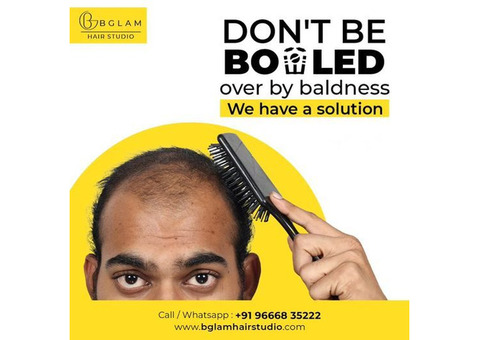 Hair patch in bangalore | Bglam Hair Studio