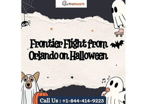 +1 (844) 414-9223 Get Frontier Flight from Orlando