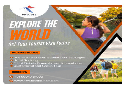 Explore the world Get your tourist visa today