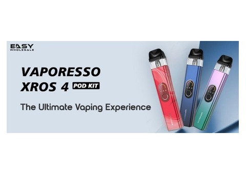 Vaporesso XROS 4 Pod Kit: The Ultimate Vaping Experience