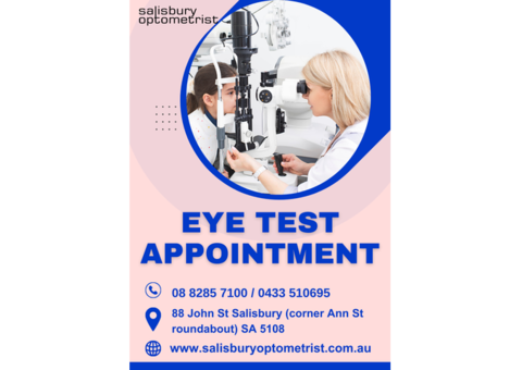 Schedule Your Eye Test Appointment at Salisbury Optometrist