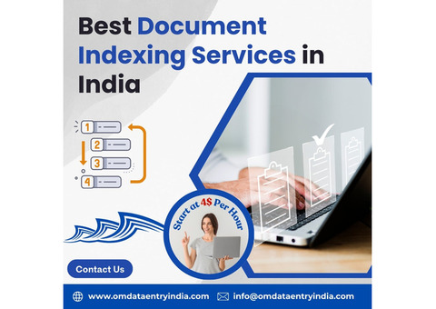 Outsource Document Indexing Services in India