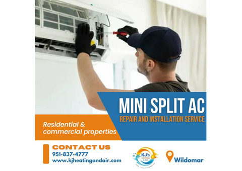 Mini Split AC Service in Wildomar