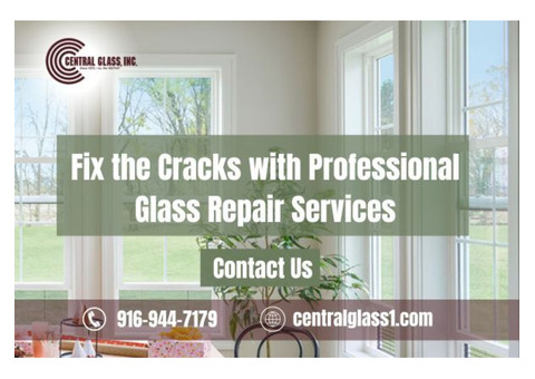 Fix the Cracks with Professional Glass Repair Services