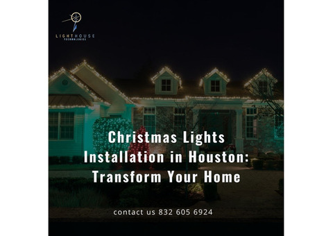 Christmas Lights Installation in Houston: Transform Your Home