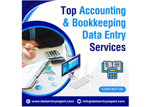 Best Accounting & Bookkeeping Data Entry Services in India