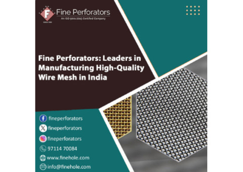 Leaders in Manufacturing High-Quality Wire Mesh in India