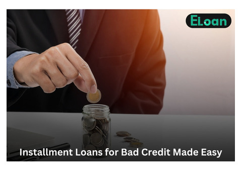 Achieve Financial Freedom with Installment Loans for Bad Credit