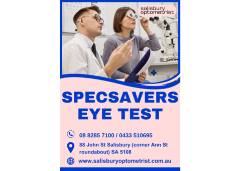 Specsavers Eye Test Services by Salisbury Optometrist