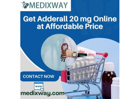 Get Adderall 20 mg Online at Affordable Price: