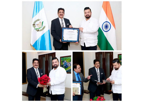 Omar Castañeda Solares Appointed Patron of Indo-Guatemala Cultural For