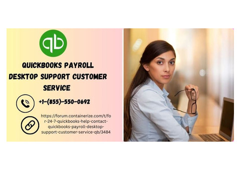 QuickBooks Payroll Desktop Support Customer Service