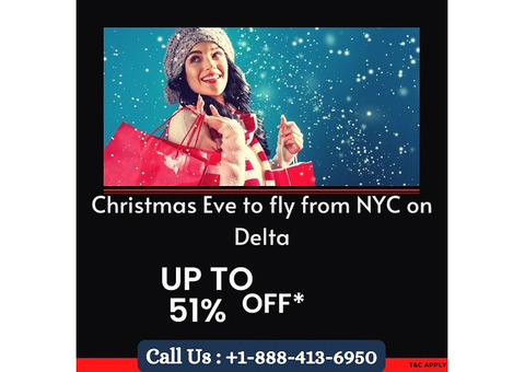 +1 (888) 413-6950 Book in advance for Christmas Eve to fly from NYC