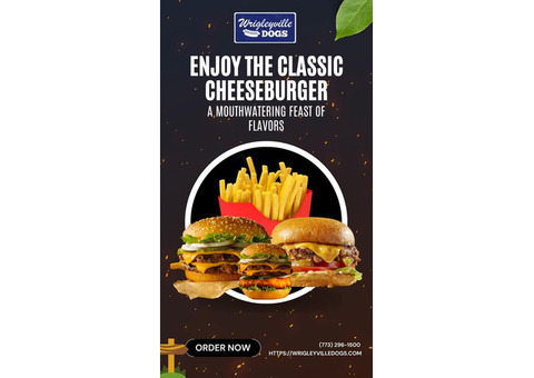 Enjoy The Classic Cheeseburger: A Mouthwatering Feast Of Flavors