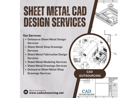 Top Sheet Metal CAD Design Services Provider in Birmingham, UK