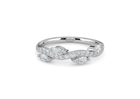 Elegant Kiama Shaped Wedding Band for Sale