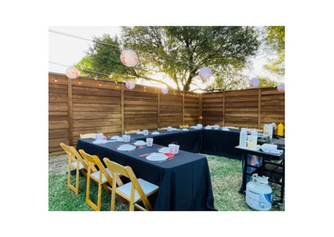 Host a Fun Hibachi Backyard Party in Fort Worth TX