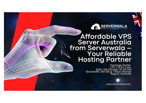 Affordable VPS Server Australia from Serverwala