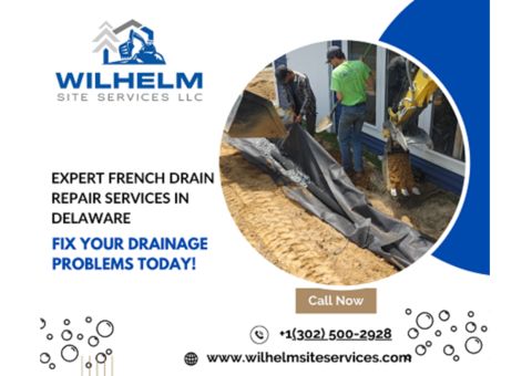 Expert French Drain Repair Services in Delaware