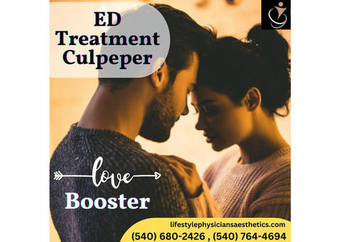 Regain Confidence with ED Treatment in Culpeper