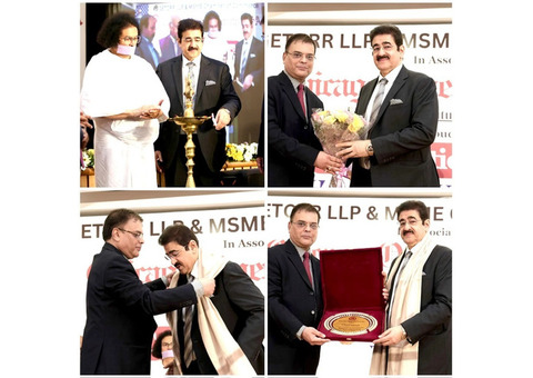 Sandeep Marwah Honored by Chicago Open University, USA