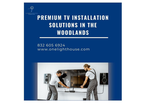 Premium TV Installation Solutions in The Woodlands